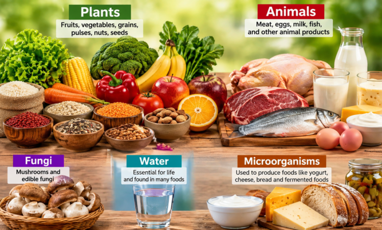 Sources of Food