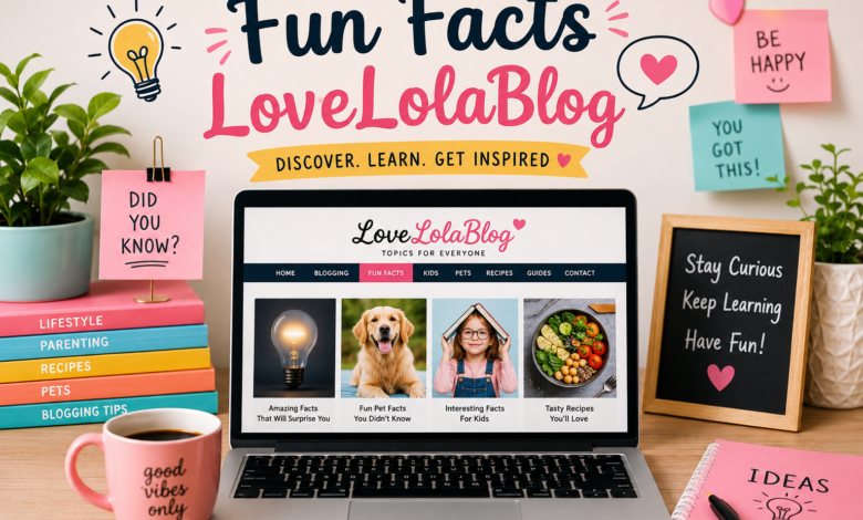 Fun Facts LoveLolaBlog