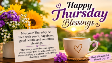 Happy Thursday Blessings