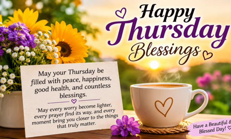 Happy Thursday Blessings