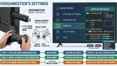 Manual Settings HSSGameStick