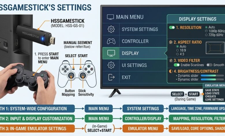 Manual Settings HSSGameStick
