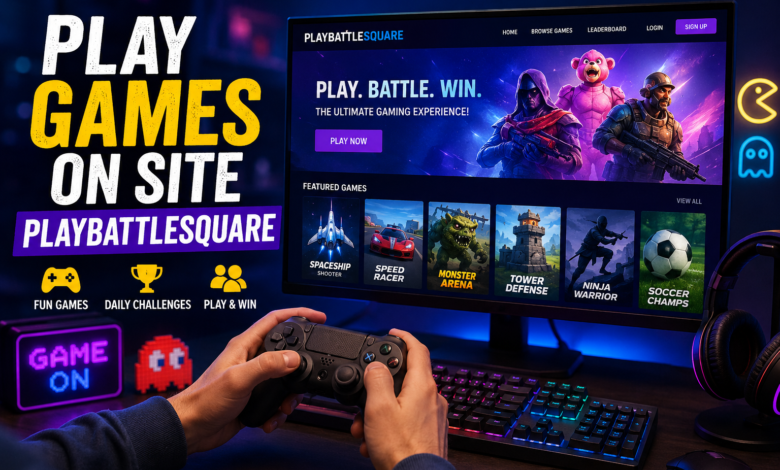 Play Games on Site PlayBattleSquare