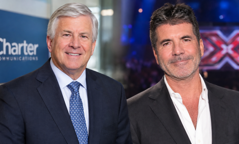 Tom Rutledge and Simon Cowell