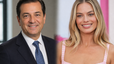 Joaquin Duato and Margot Robbie