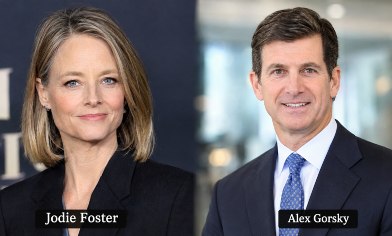 Jodie Foster and Alex Gorsky