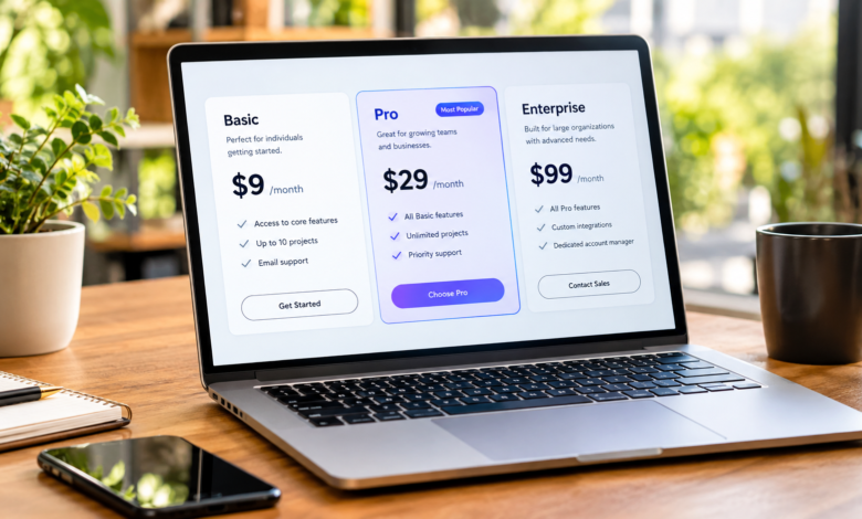 BacktoFrontShow Pricing